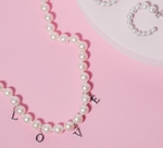 7.0-7.5mm White Freshwater Pearl Necklace - AAA Quality - Third Image