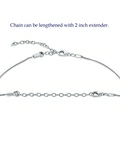 Pearl Moments - 7mm Freshwater Pearl Silver Adjustable Chain Necklace - Third Image