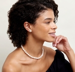 Japanese Akoya Pearl Lea Earrings - Secondary Image