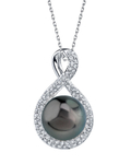 Tahitian South Sea Pearl & Diamond Erica Pendant