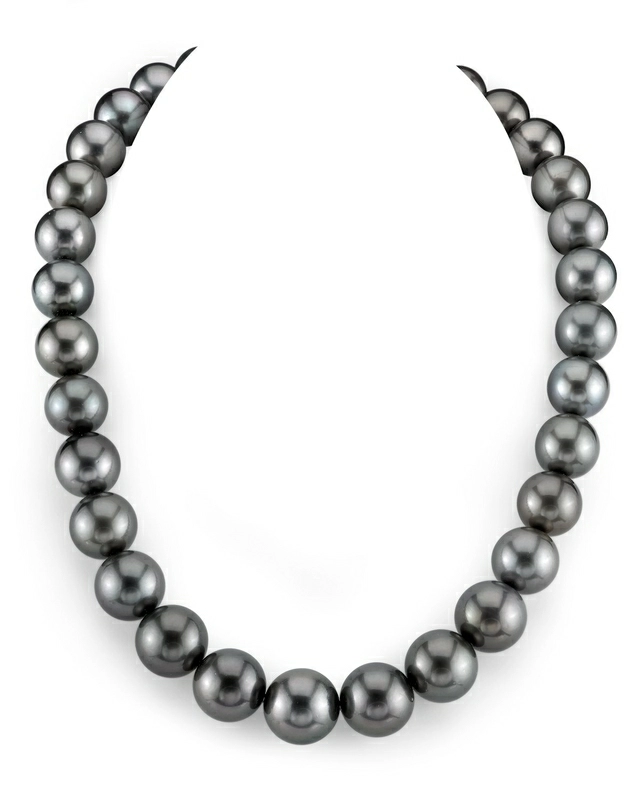 13-15mm Tahitian South Sea Pearl Necklace - AAA Quality