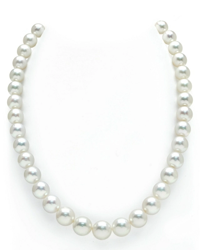 9-11mm White South Sea Pearl Necklace - AAAA Quality