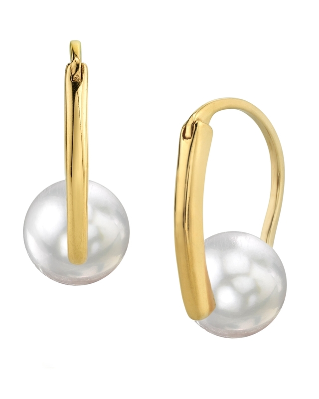 White South Sea Pearl Heather Earrings