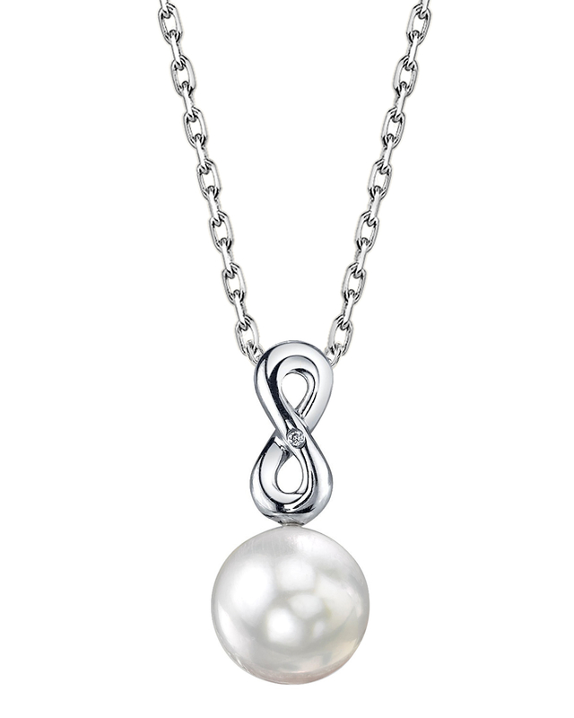 South Sea Pearl & Diamond Rachel Pendant