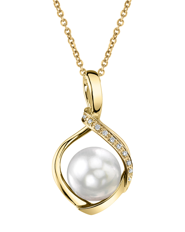 South Sea Pearl & Diamond Alexis Pendant