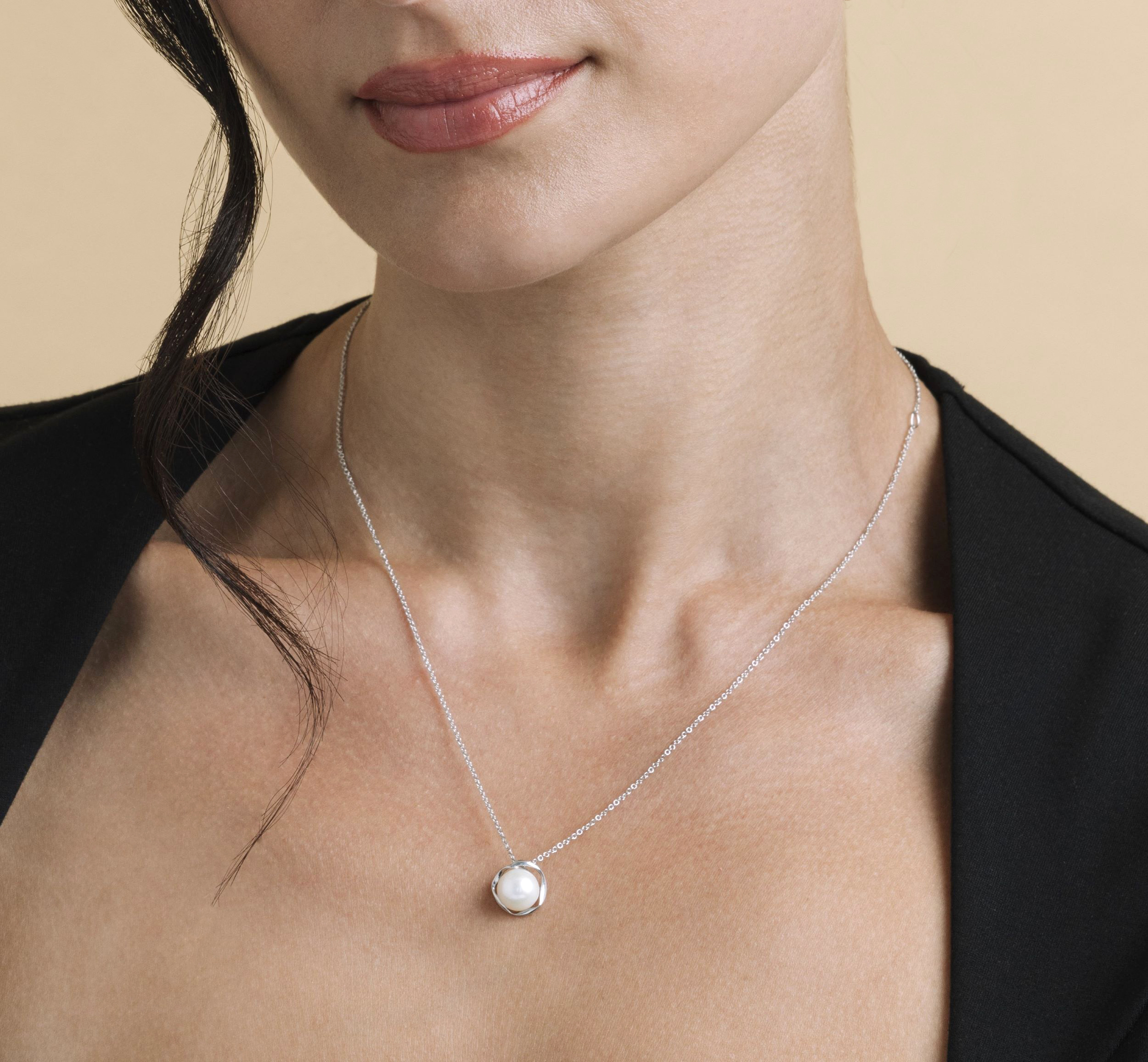 14K Gold Freshwater Pearl Charlie Pendant